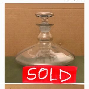 SOLD.  VINTAGE 70’s, SHIP CAPTAINS DECANTER.